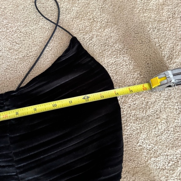 Wild Fable SET Black Velvet Pants & Crop Top NEW - Picture 9 of 17